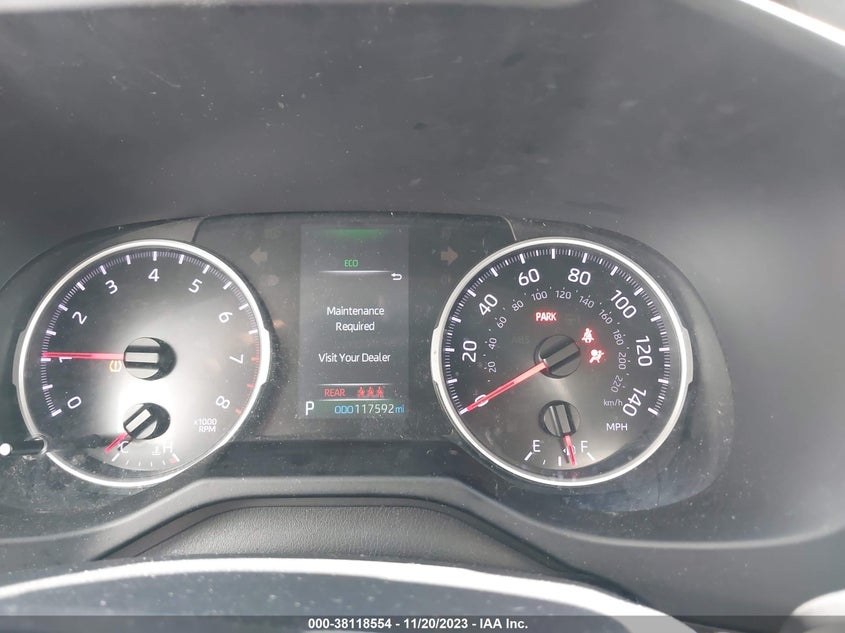 VIN 2T3H1RFV3MC144393 2021 TOYOTA RAV4 LE