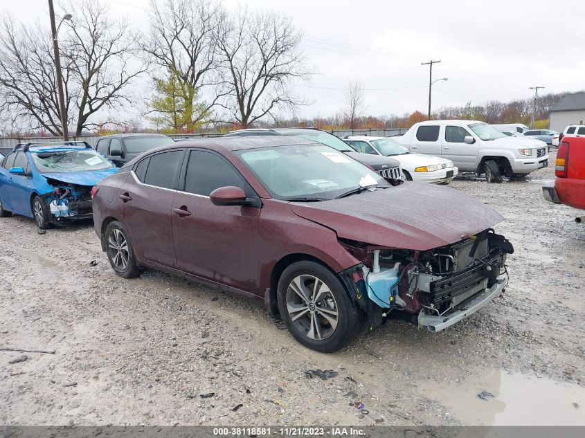 2022 NISSAN SENTRA SV XTRONIC CVT - 3N1AB8CV6NY306396