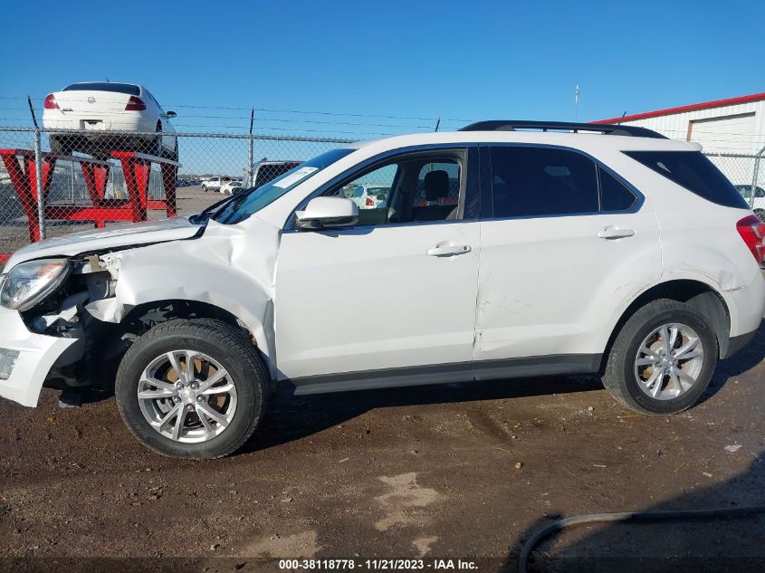 2016 CHEVROLET EQUINOX LT - 2GNALCEK1G6289227