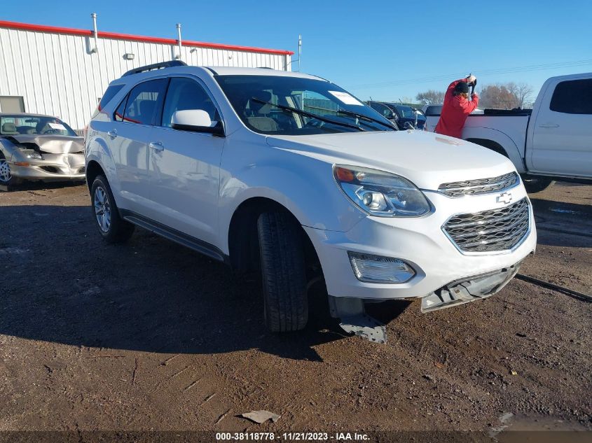 2016 CHEVROLET EQUINOX LT - 2GNALCEK1G6289227