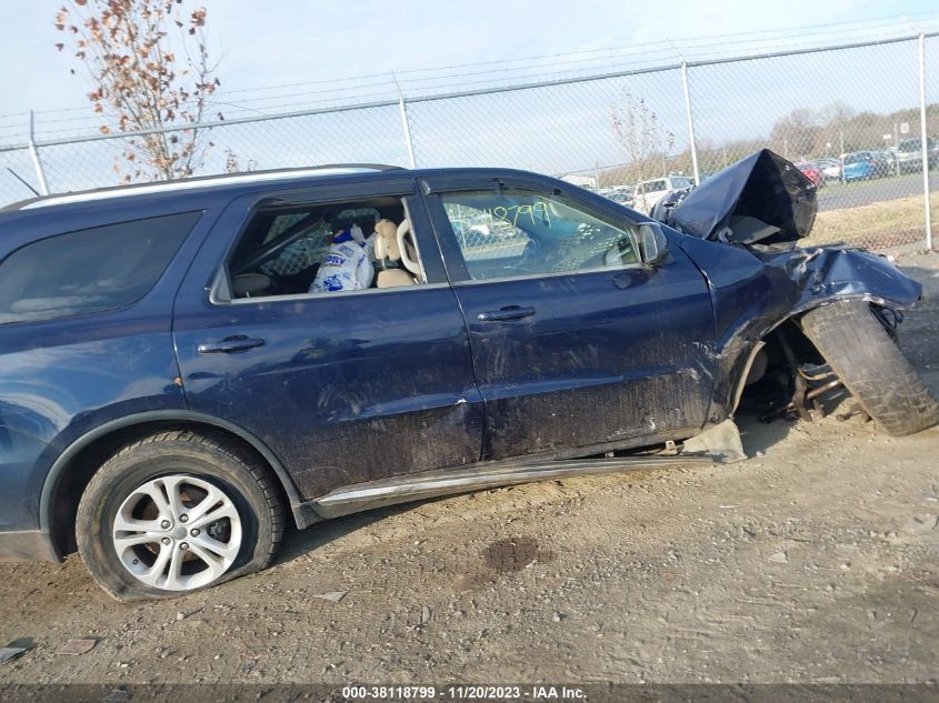 2013 DODGE DURANGO SXT - 1C4RDJAG7DC658738