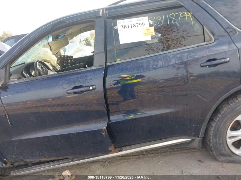 2013 DODGE DURANGO SXT - 1C4RDJAG7DC658738