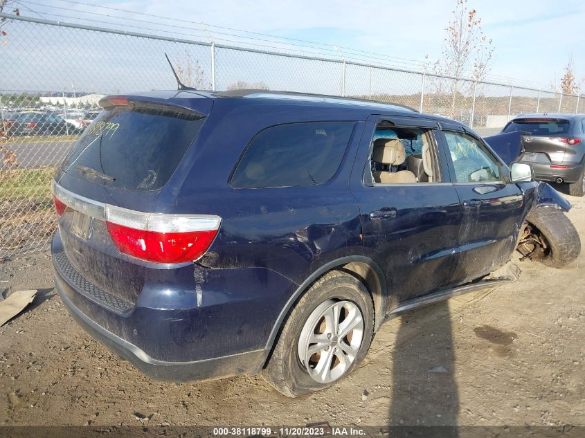 2013 DODGE DURANGO SXT - 1C4RDJAG7DC658738