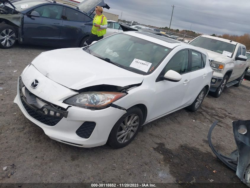 2013 MAZDA MAZDA3 I GRAND TOURING - JM1BL1M78D1835616