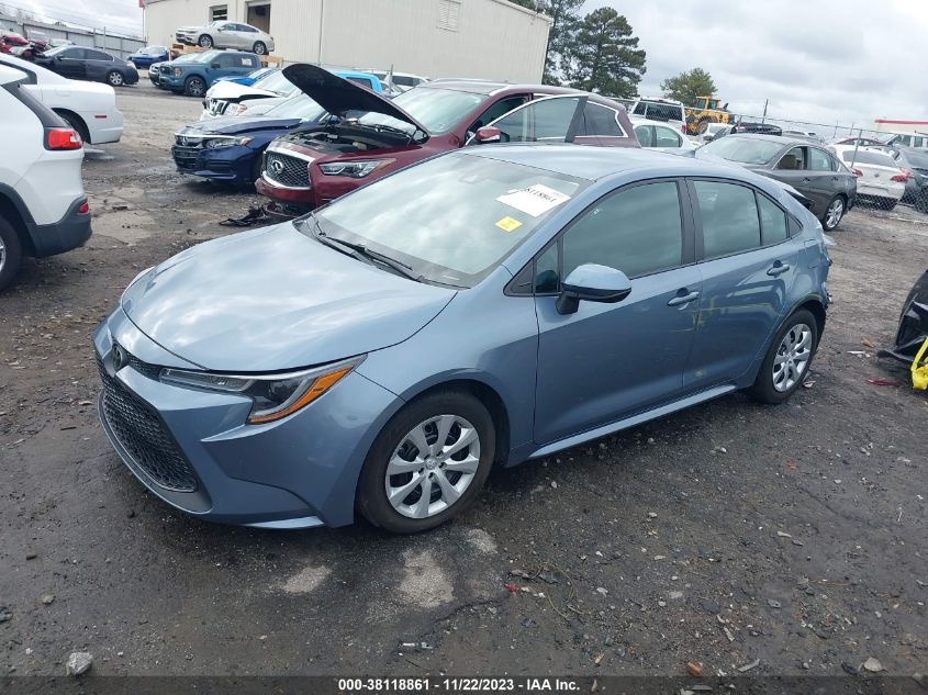 2021 TOYOTA COROLLA LE - 5YFEPMAE4MP220160