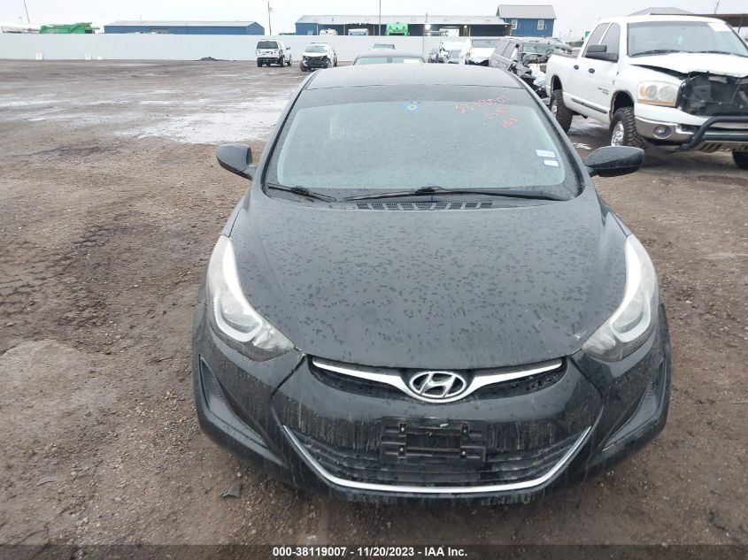2016 HYUNDAI ELANTRA SE - 5NPDH4AE5GH714795