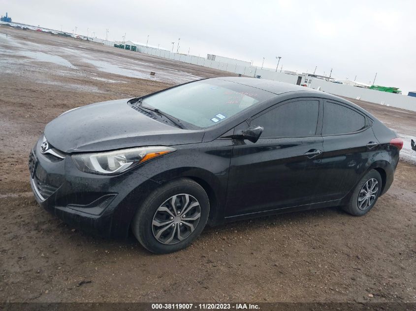 2016 HYUNDAI ELANTRA SE - 5NPDH4AE5GH714795