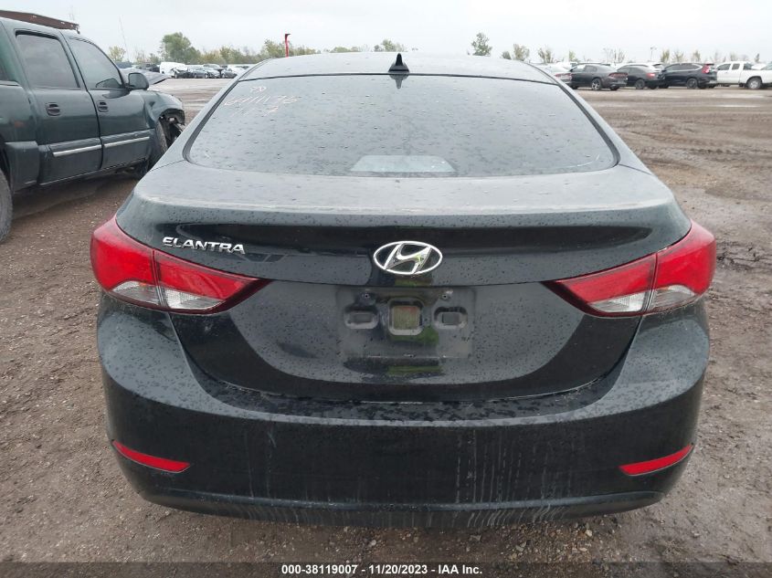 2016 HYUNDAI ELANTRA SE - 5NPDH4AE5GH714795
