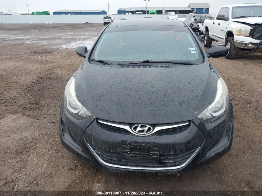 2016 HYUNDAI ELANTRA SE - 5NPDH4AE5GH714795