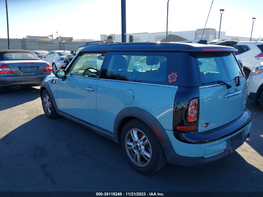 2013 MINI COOPER CLUBMAN WMWZF3C55DT489723