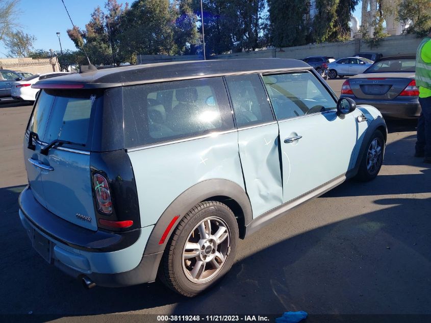 2013 MINI COOPER CLUBMAN WMWZF3C55DT489723