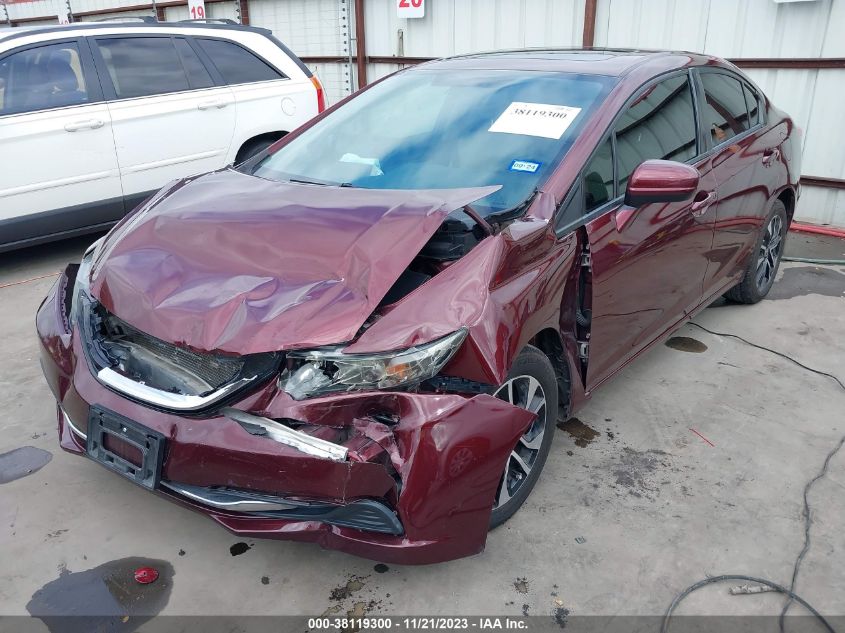 2015 HONDA CIVIC EX - 19XFB2F82FE007755