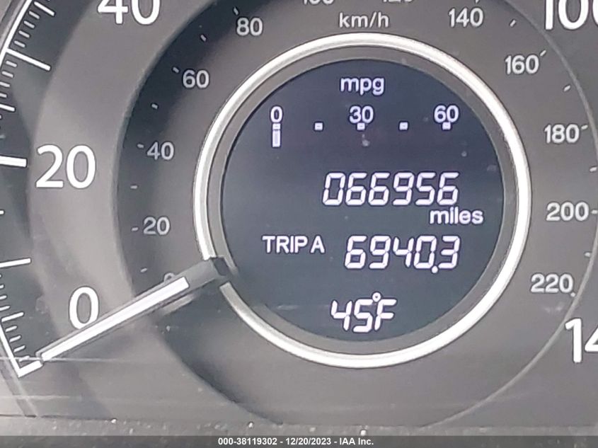 2014 HONDA CR-V EX-L - 5J6RM3H77EL022270