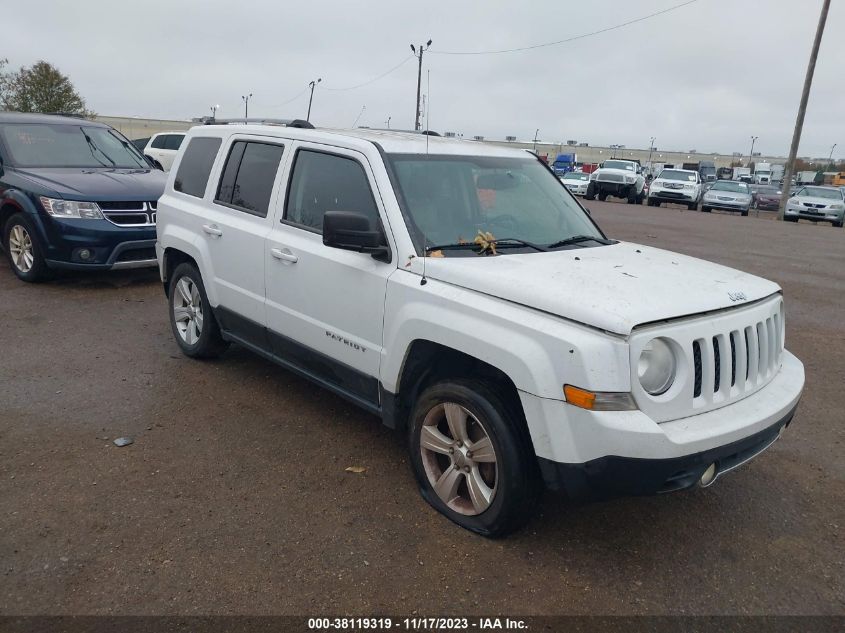 2014 JEEP PATRIOT LIMITED - 1C4NJPCB4ED601095