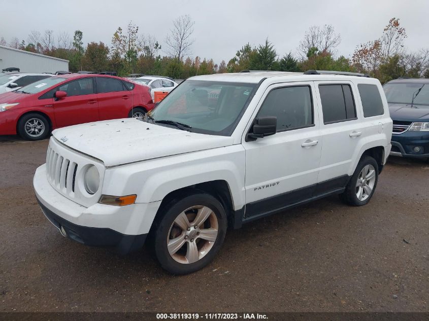 2014 JEEP PATRIOT LIMITED - 1C4NJPCB4ED601095