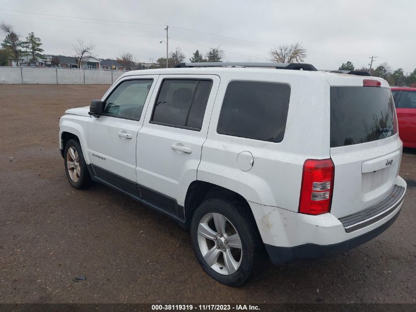2014 JEEP PATRIOT LIMITED - 1C4NJPCB4ED601095