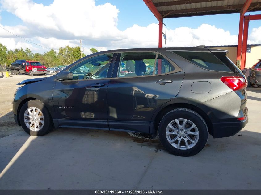 2018 CHEVROLET EQUINOX LS - 3GNAXHEV8JS504820