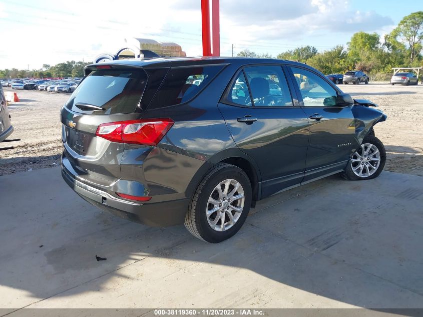 2018 CHEVROLET EQUINOX LS - 3GNAXHEV8JS504820