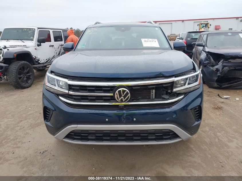 2021 VOLKSWAGEN ATLAS 3.6L V6 SEL PREMIUM - 1V2TR2CA6MC534318