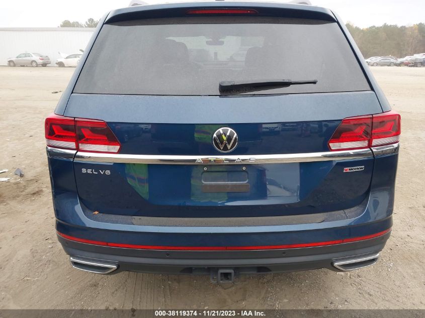 2021 VOLKSWAGEN ATLAS 3.6L V6 SEL PREMIUM - 1V2TR2CA6MC534318