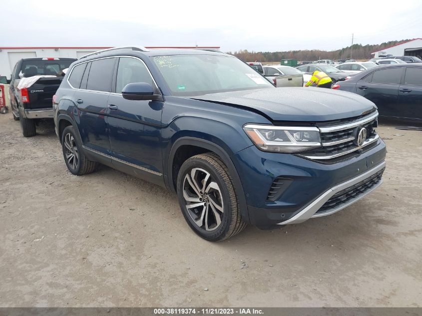 2021 VOLKSWAGEN ATLAS 3.6L V6 SEL PREMIUM - 1V2TR2CA6MC534318