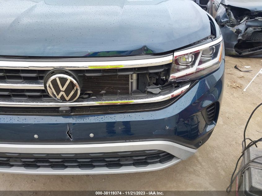 2021 VOLKSWAGEN ATLAS 3.6L V6 SEL PREMIUM - 1V2TR2CA6MC534318