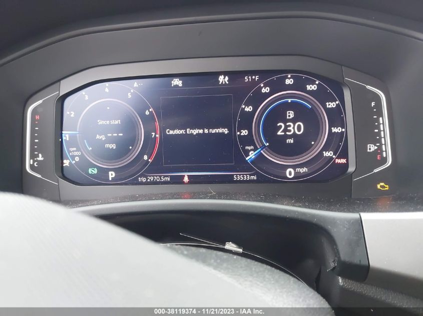 2021 VOLKSWAGEN ATLAS 3.6L V6 SEL PREMIUM - 1V2TR2CA6MC534318