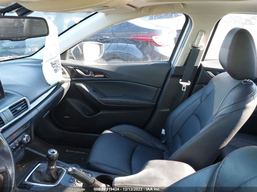 2016 MAZDA MAZDA3 I GRAND TOURING - JM1BM1X70G1281193