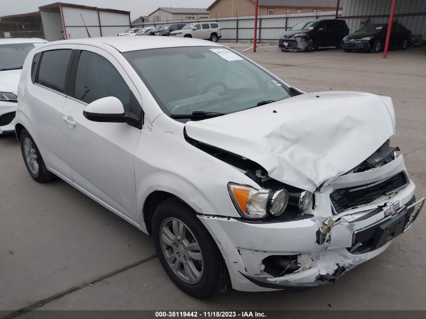 2013 CHEVROLET SONIC LT MANUAL - 1G1JD6SB3D4233551
