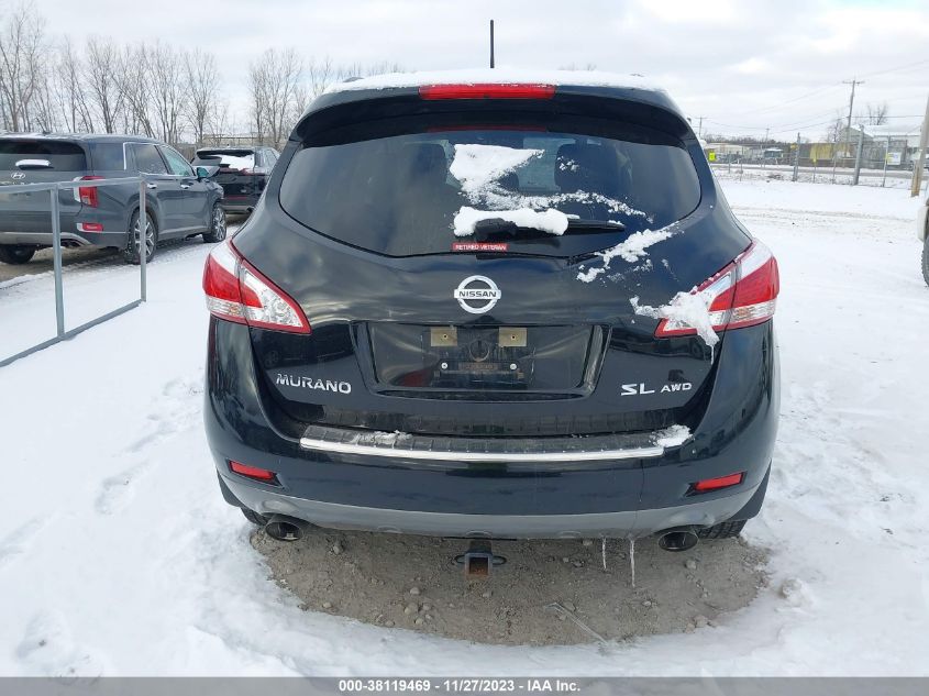 2014 NISSAN MURANO S/SL/SV/LE - JN8AZ1MW6EW528259