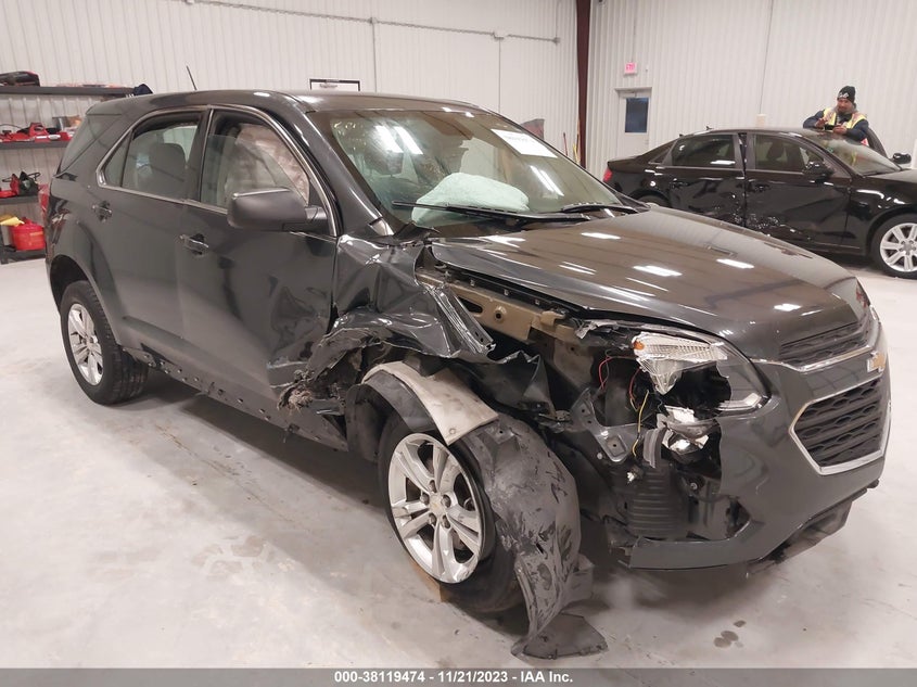 VIN 2GNALBEKXH6121811 2017 CHEVROLET EQUINOX LS