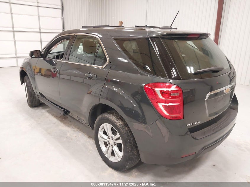 VIN 2GNALBEKXH6121811 2017 CHEVROLET EQUINOX LS