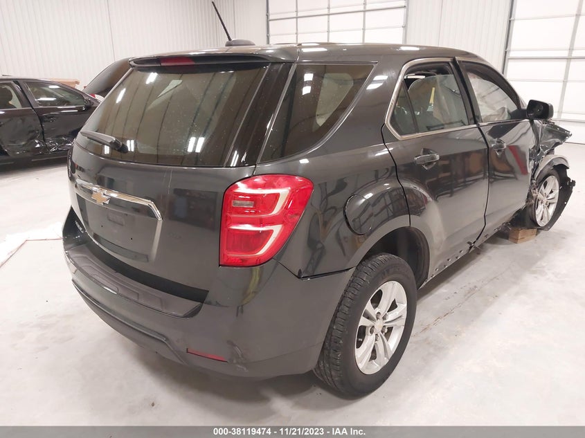 VIN 2GNALBEKXH6121811 2017 CHEVROLET EQUINOX LS