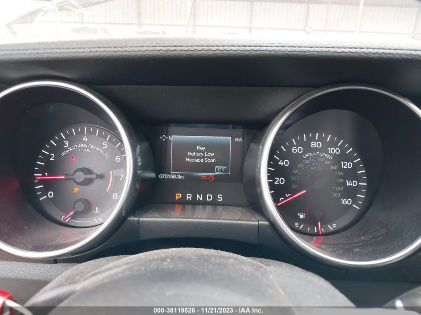 2018 FORD MUSTANG ECOBOOST - 1FA6P8TH6J5185588