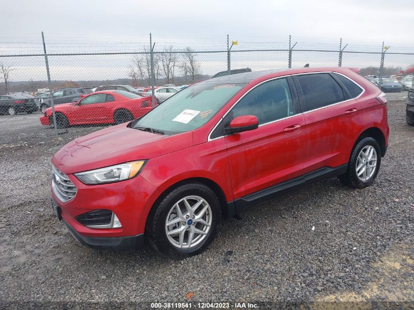 2022 FORD EDGE SEL - 2FMPK4J98NBA24108