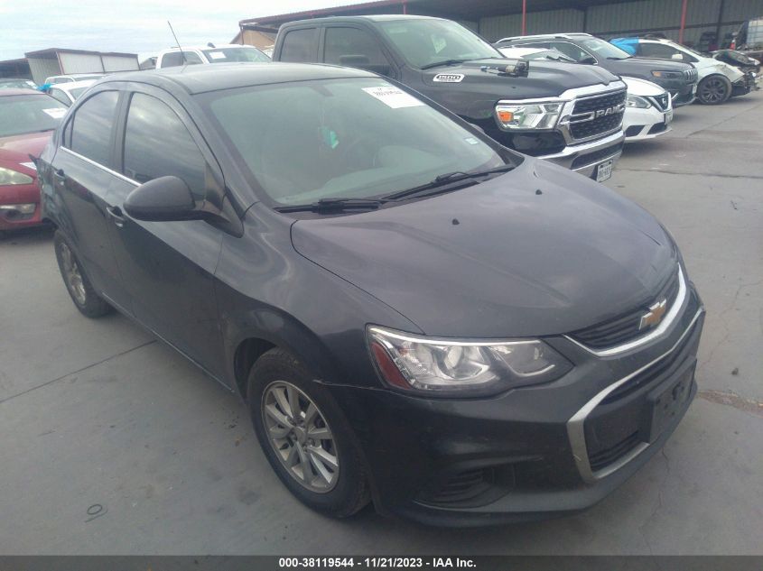 2018 CHEVROLET SONIC LT AUTO - 1G1JD5SH4J4140824