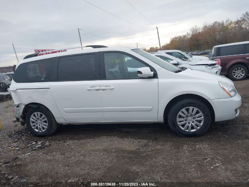 2014 KIA SEDONA LX - KNDMG4C76E6590657