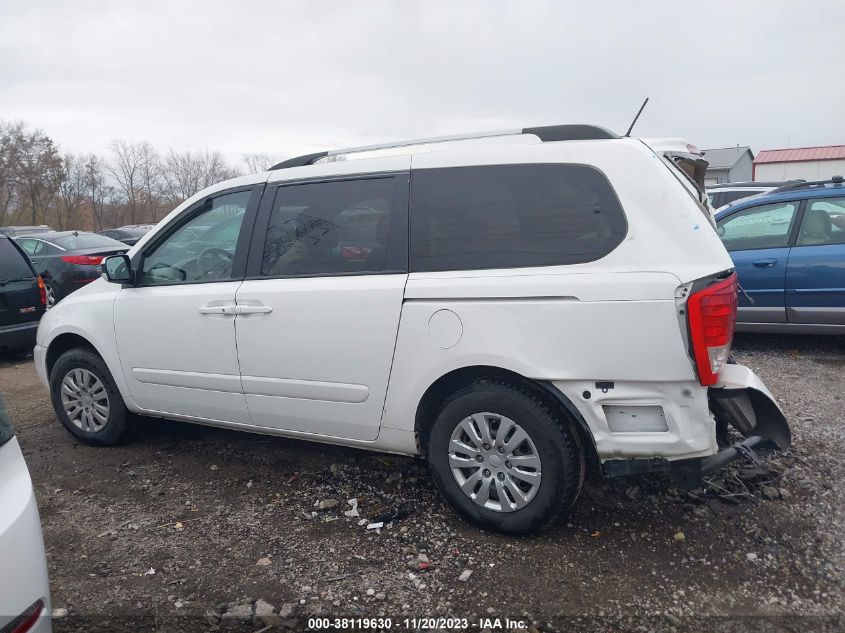 2014 KIA SEDONA LX - KNDMG4C76E6590657