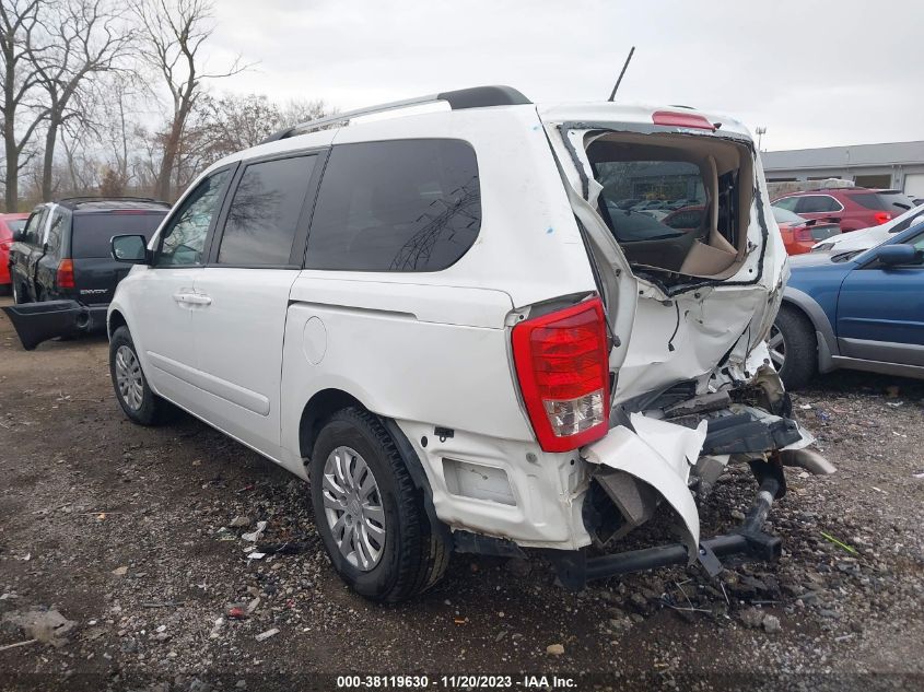 2014 KIA SEDONA LX - KNDMG4C76E6590657