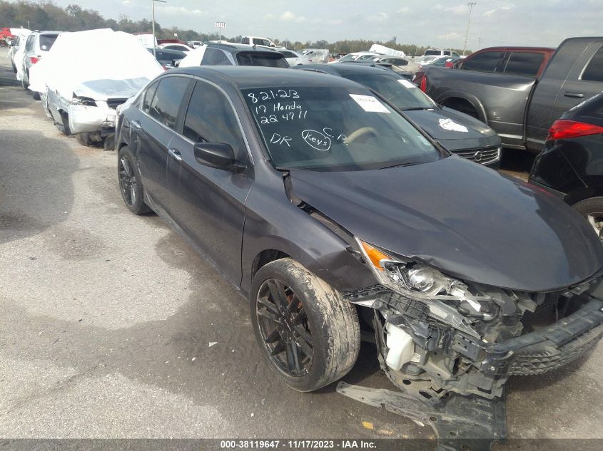 2017 HONDA ACCORD LX - 1HGCR2F31HA224711