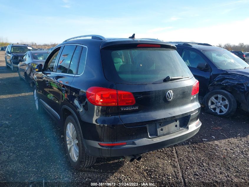 2013 VOLKSWAGEN TIGUAN SE - WVGAV7AX4DW545949