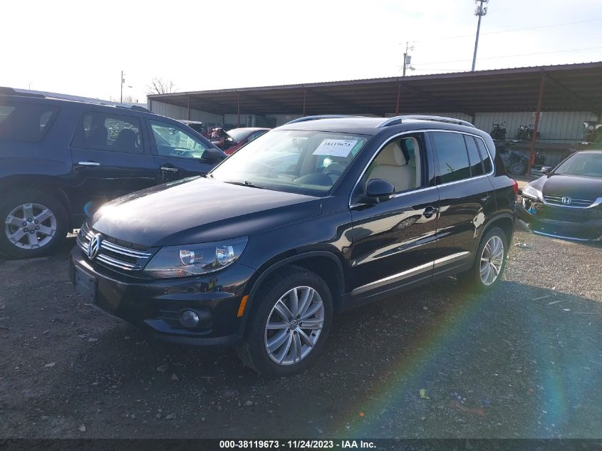 2013 VOLKSWAGEN TIGUAN SE - WVGAV7AX4DW545949