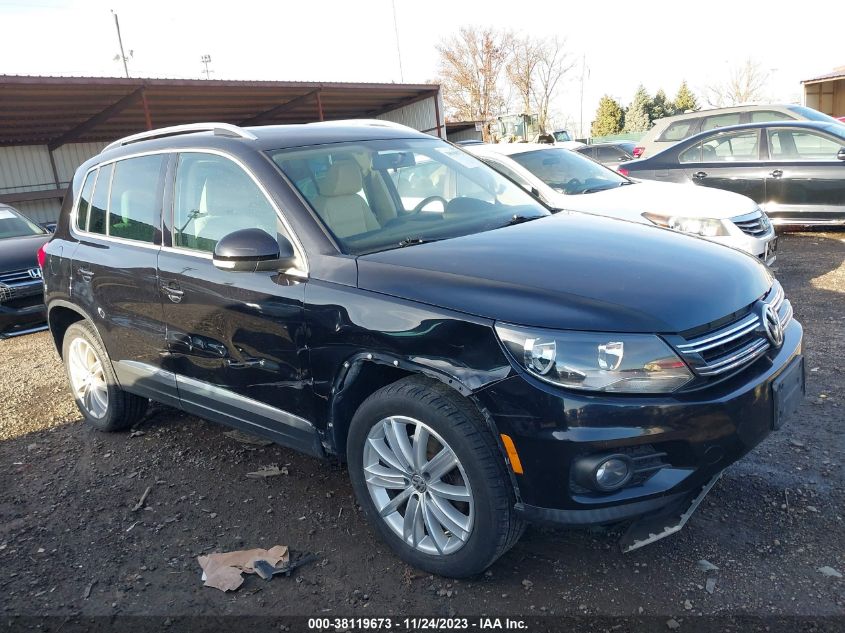 2013 VOLKSWAGEN TIGUAN SE - WVGAV7AX4DW545949