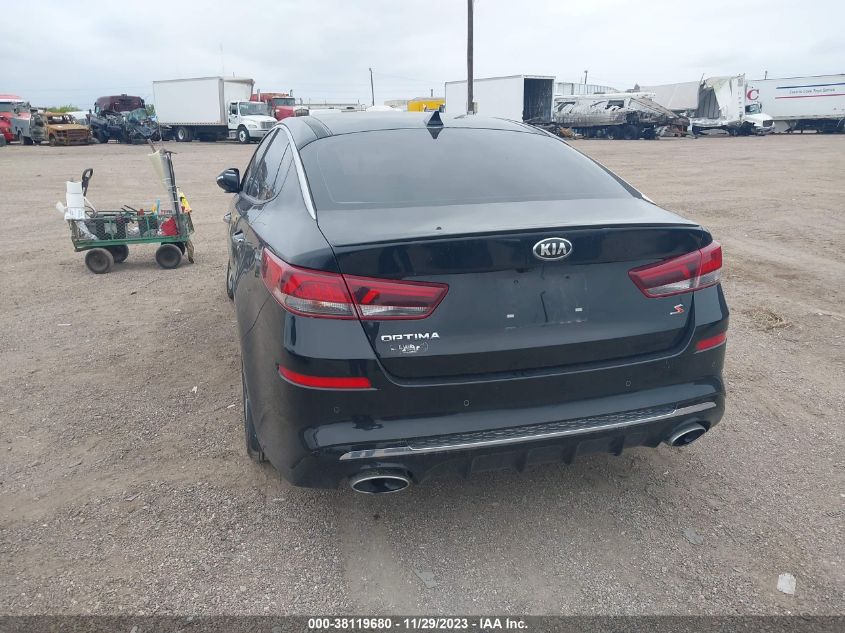 2019 KIA OPTIMA S - 5XXGT4L37KG323871