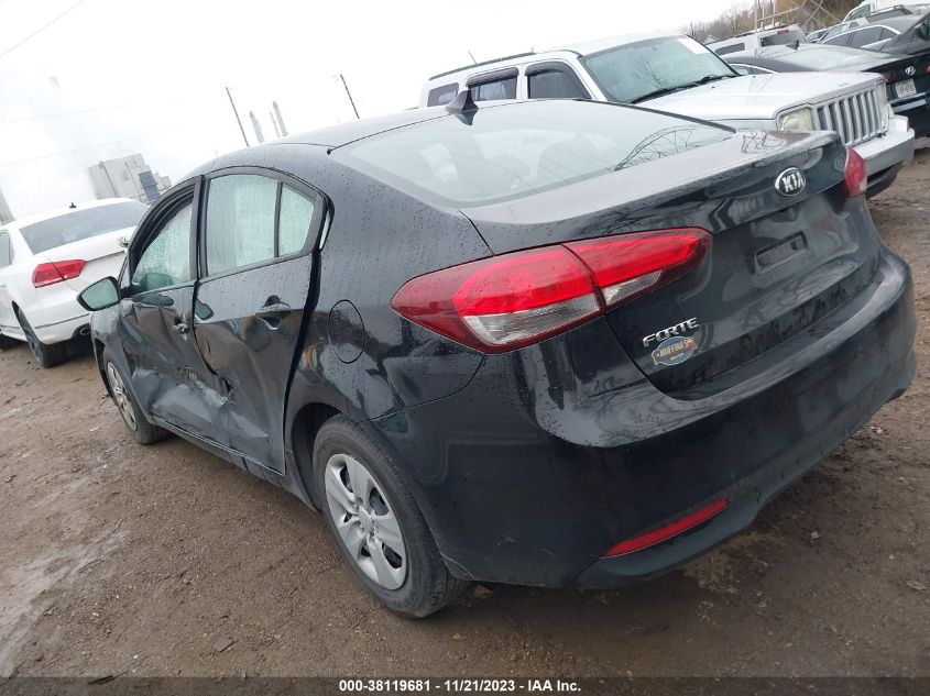 2017 KIA FORTE LX - 3KPFL4A75HE150435
