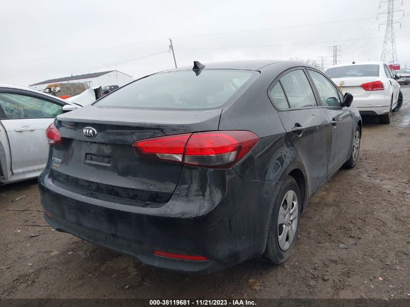 2017 KIA FORTE LX - 3KPFL4A75HE150435