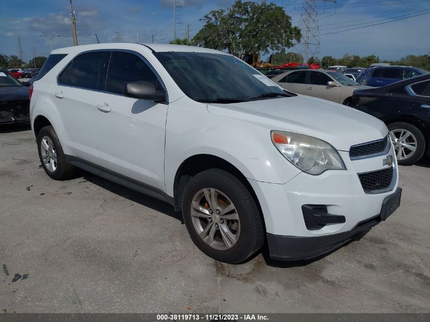 2013 CHEVROLET EQUINOX LS - 2GNALBEK6D6228137