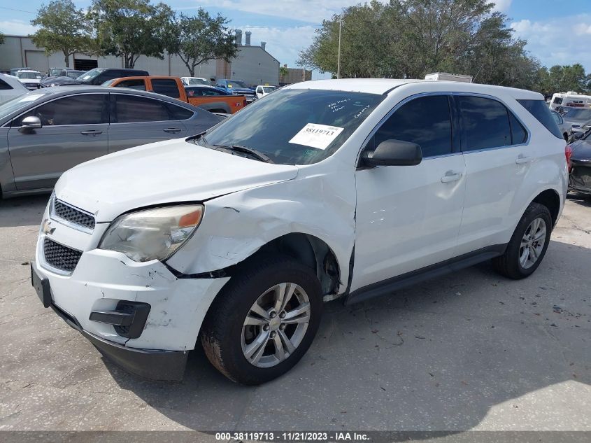 2013 CHEVROLET EQUINOX LS - 2GNALBEK6D6228137