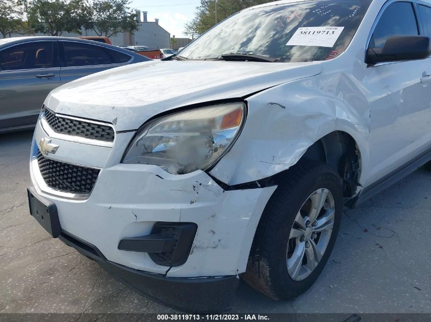 2013 CHEVROLET EQUINOX LS - 2GNALBEK6D6228137