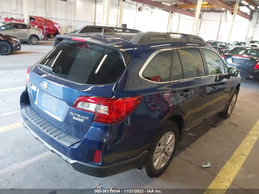 VIN 4S4BSAFC5H3306515 2017 SUBARU OUTBACK 2.5I PREMIUM